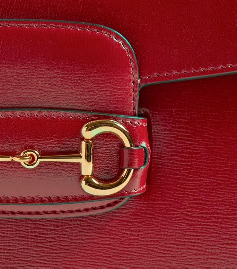 gucci horsebit red bag|Gucci Horsebit 1955 shoulder bag review.